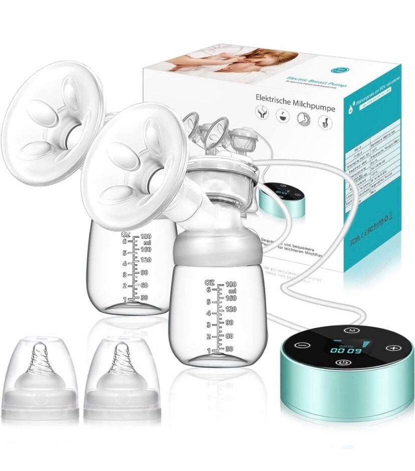 Electric Breast Pump with 3 Modes for Comfortable Breastfeeding-image