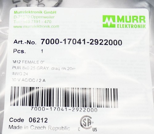 Murr Elektronik 7000-17041-2922000 Buchse gerade -unused- - Bild 3 von 5