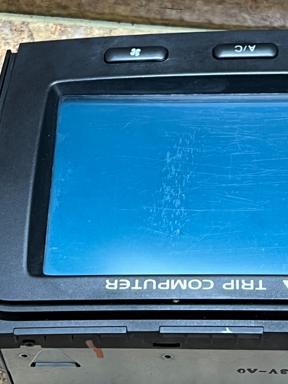 🚘 01 02 ACURA MDX Trip Computer Info Information Display Screen CLOCK A