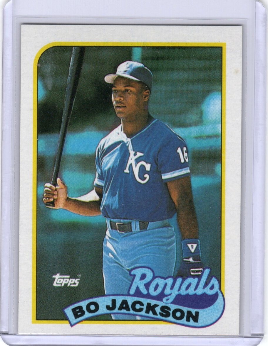 1989 Topps #540 Bo Jackson NM - 458