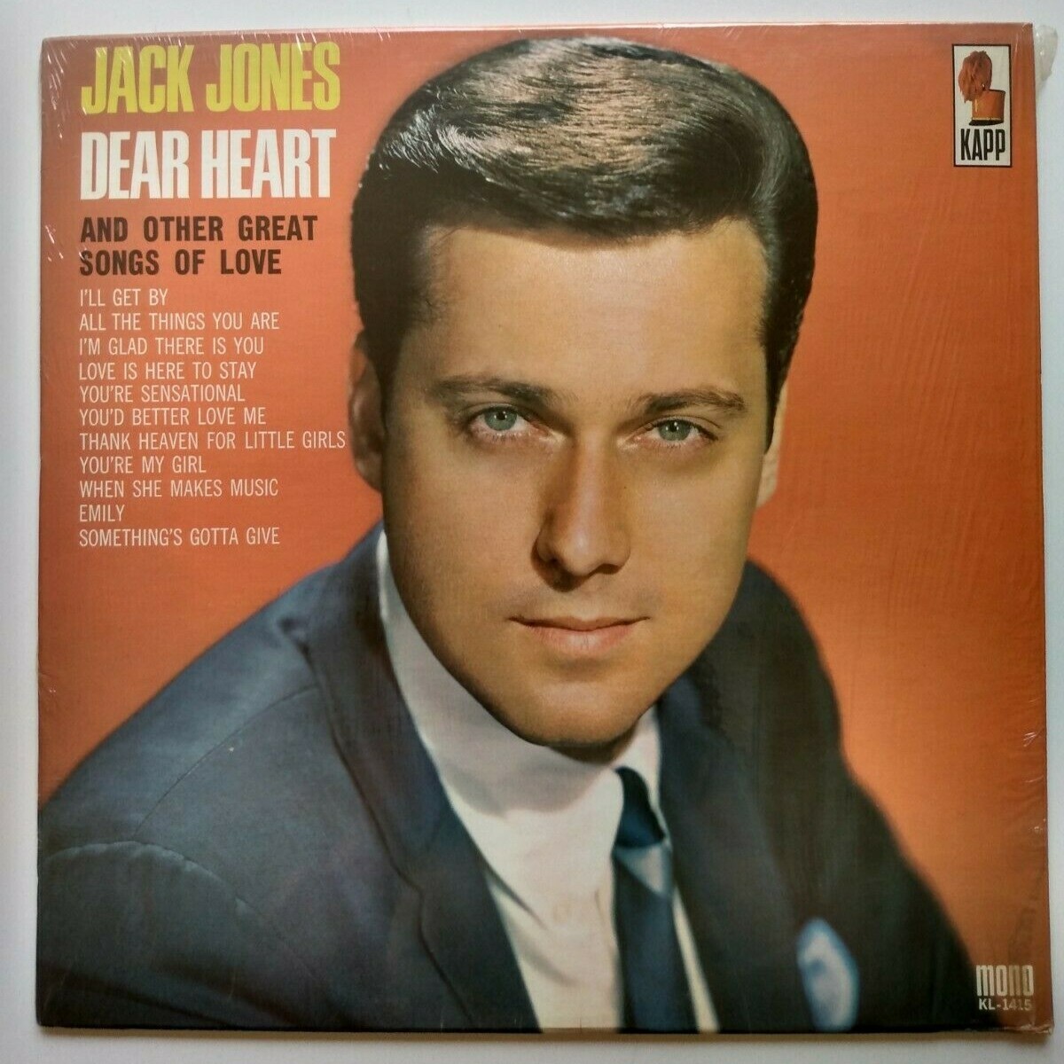 Singer Songwriter Jack Jones Musician Jack Jones Dear Heart