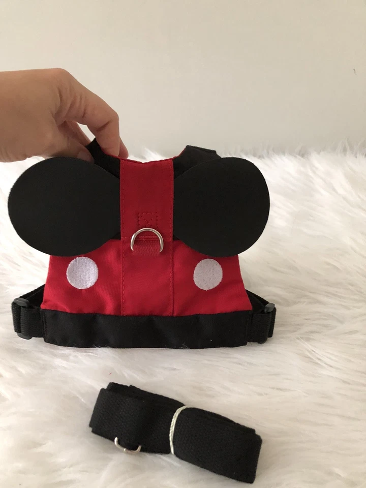 Lindo mini ratón con correa y arnés para niños pequeños, correa anti pérdida para bebés Foto 2 de 4