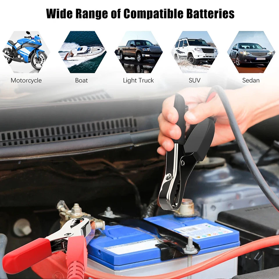 BA301 6V 12V Car Battery Tester Battery Cranking Charging Load Circuit Test Tool - Image 4 of 4