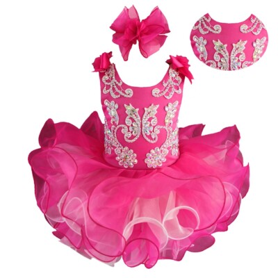 Jenniferwu Baby Girl Christmas Dress Lace Pageant Party Wedding Girl Dresses