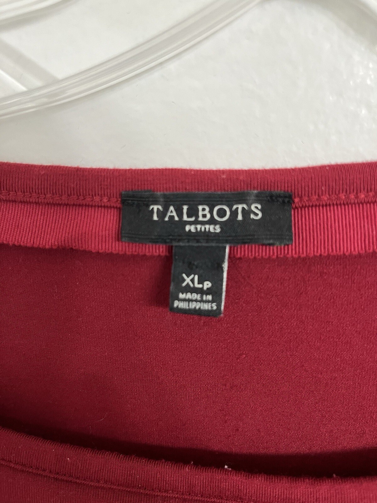 Talbots Rust Colored XLP Pullover Blouse Dolman S… - image 3