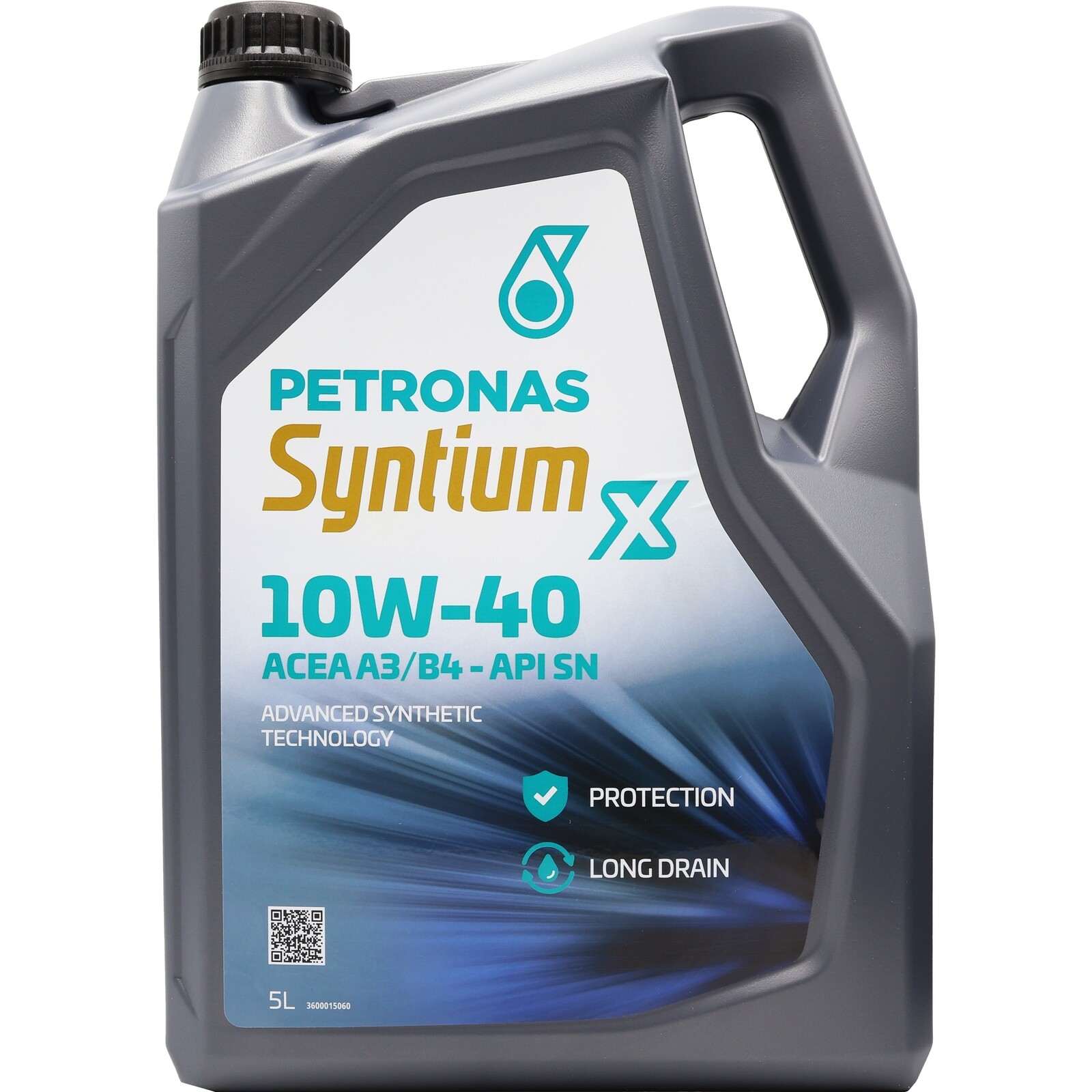 PETRONAS Syntium X 10W-40 Premium Car Engine Oil - ACEA A3/B4 API SN 5 Litres 5L