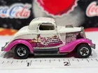 Vintage 1979  HotWheels 34 Ford 3 window ZZ Top Eliminator  Diecast Car  1/64th