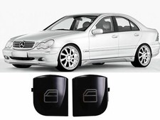 Window Switch Button Cover Front Left Door 2x Mercedes C Series W203 W209 Window Switch Button Cover Front Left Door 2x Mercedes C Series W203 W209