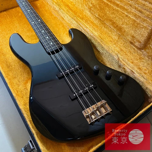 Squier Electric Bass Guitar JV Serial SJB-55 Custom Made 1984 Made in Japan w/HC