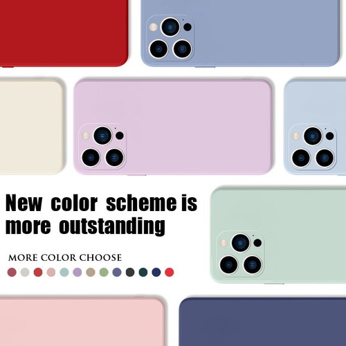Liquid Silicone Lanyard Soft Case For iPhone 14 13 12 Pro Max 11 XS XR 8 7 Cover - Picture 7 of 24