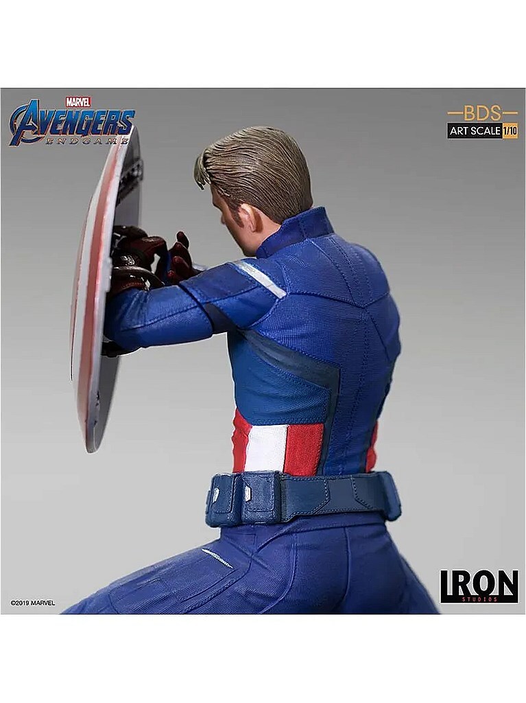 Iron Studios 1/10 CAPTAIN AMERICA Avengers Endgame Marvel w/Art