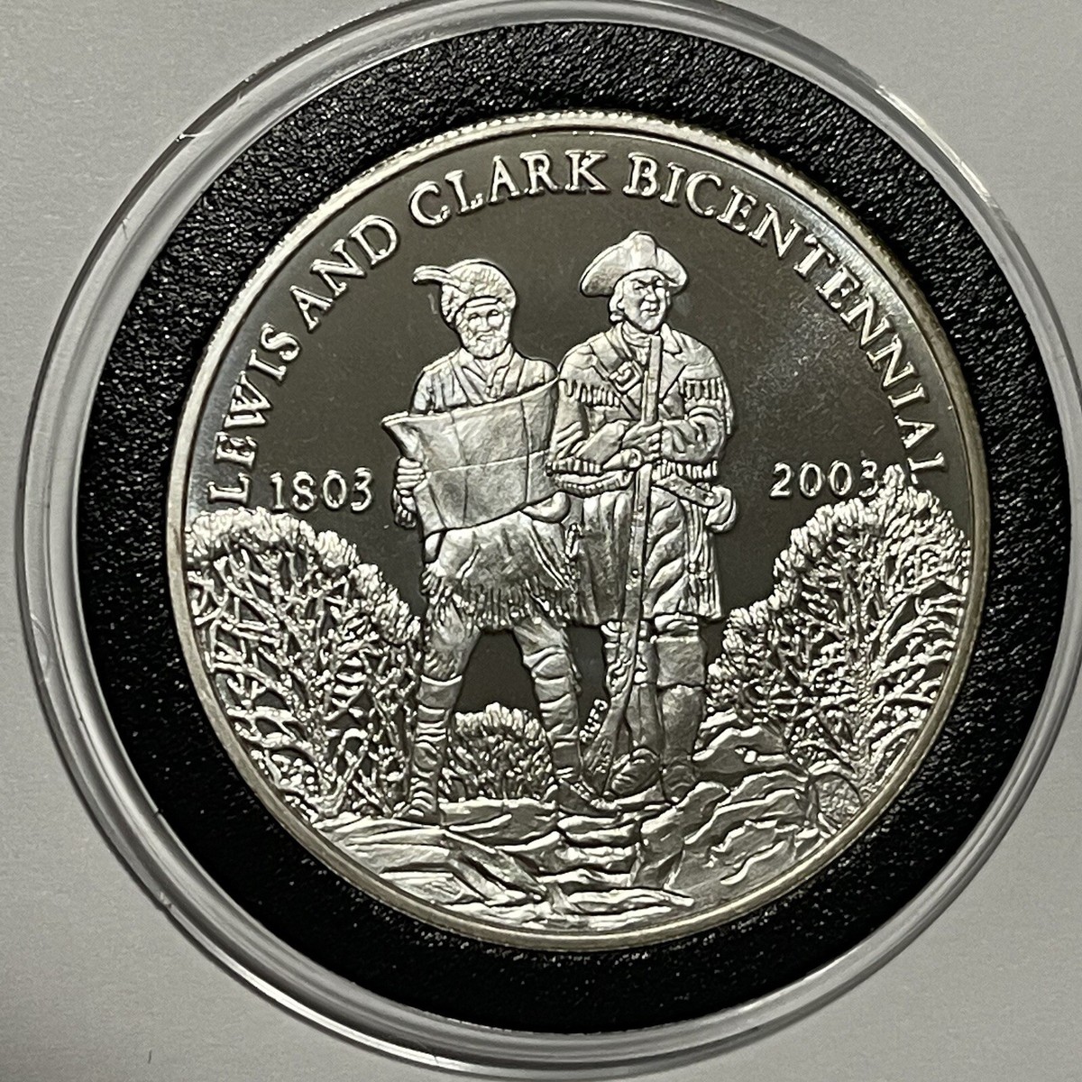 2003 Lewis & Clark Bicentennial Rare Coin 1 Troy Oz .999 Fine