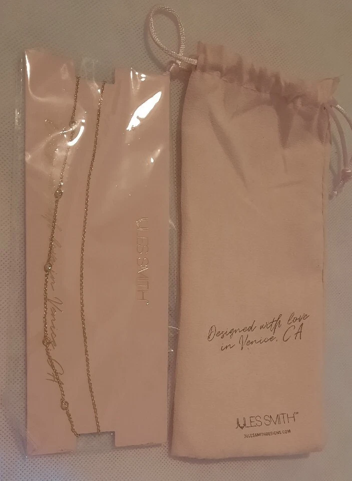 Collar gargantilla Jules Smith oro capas diamantes de imitación gema Foto 2 de 3