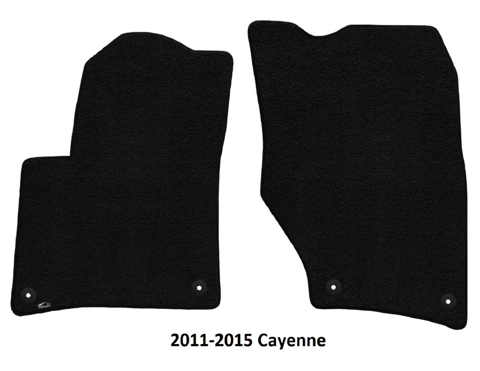 Lloyd Mats Porsche Cayenne Front Floor Mats Without Logos (2003-2021) - Imagem 4 de 4