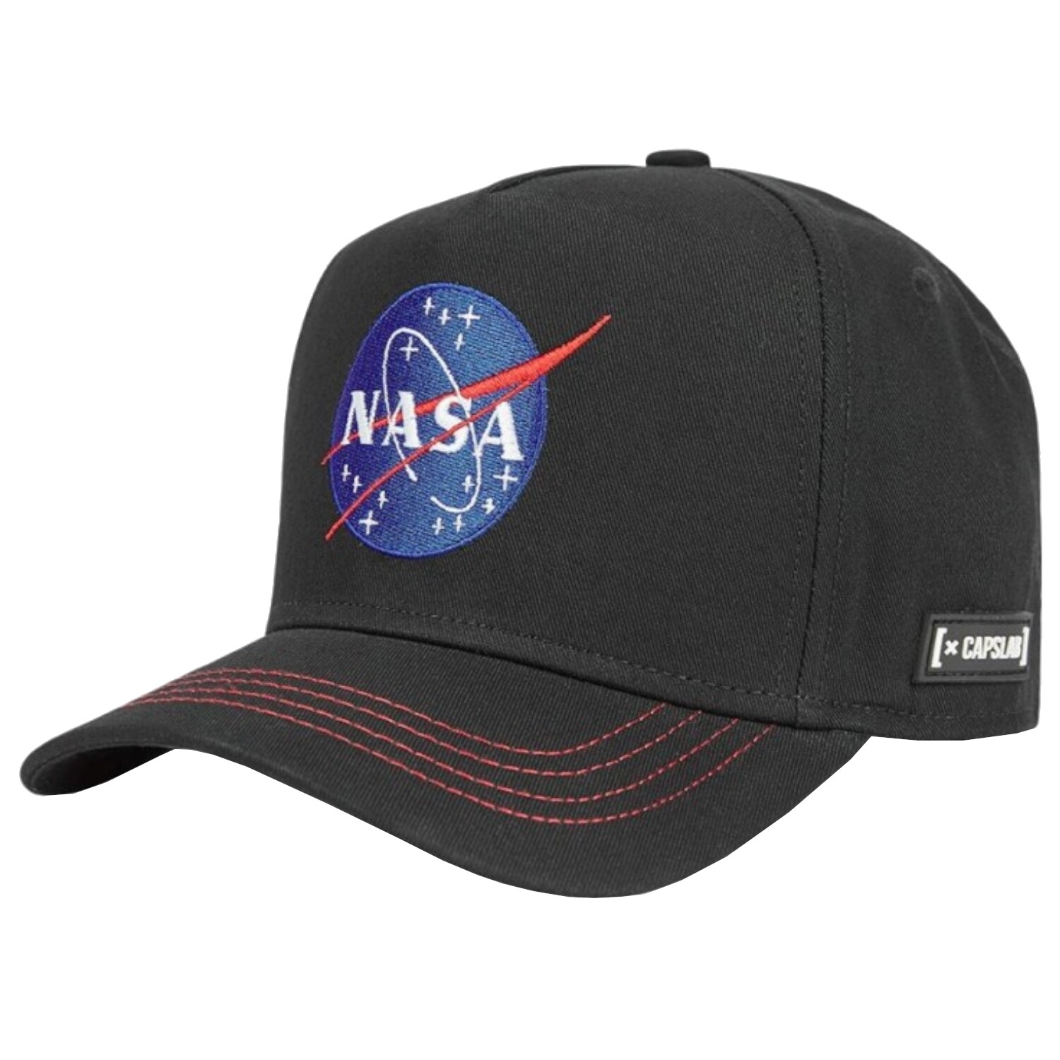 Capslab Space Mission NASA Cap CL-NASA-1-NAS5, Uomo, cappucci, nero