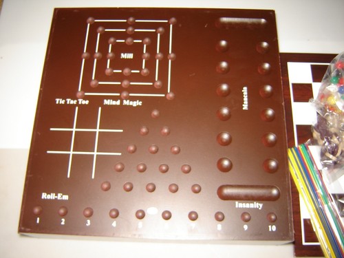 Juego de damas de ajedrez 11 en 1 backgammon damas chinas y más - Imagen 6 de 7