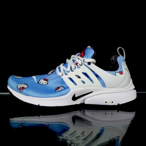 Мужские кроссовки Nike Air Presto QS Hello Kitty, размер 11, синие кроссовки #400