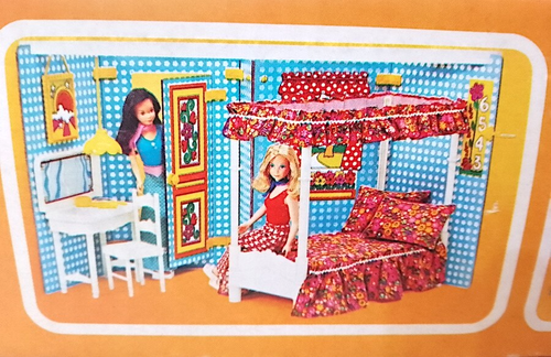 SKIPPER GROWING UP CAMERETTA 2 in 1 - 1975 Mattel italy playset non completo - Foto 21 di 22