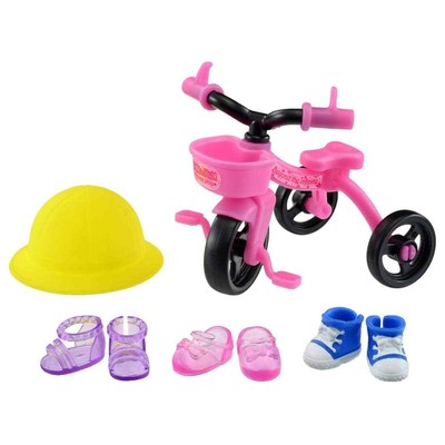 Takara Tomy Licca Chan Puppenzubehör   LF13 Miki und Maki Dreirad