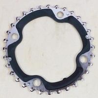 Shimano FC-M670 Kettenblatt 32 ZäHne Mitte Bcd 104 Mm An 3X10 Silber Schwarz