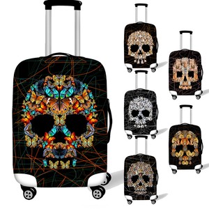 it luggage skull case