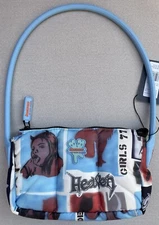 Heaven by Marc Jacobs Collage multi puff Stencil girls faces print bag New