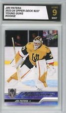 2023-24 Upper Deck #227 Jiri Patera Young Guns YG Graded Mint HCWG 9