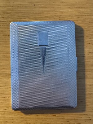 engraved silver cigarette case Engraved Silver Cigarette Case