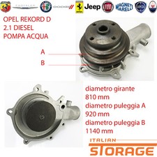Pompe à eau Opel REKORD