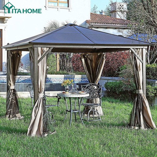 YITAHOME 10'x10' Gazebo Patio Canopy 