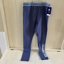 Women's Champion Authentic Tight Fit Seven Sea Blue Leggings - Size Large - NEW