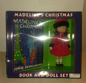 madeline doll and book set