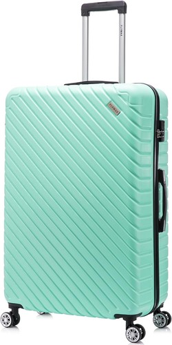 XL großer Koffer 4 Rollen mittel leichtes Gepäck ABS Hartschale Handgepäck - Bild 13 von 13