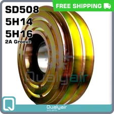 New A/C 132mm Sanden Pulley for SD508/5H14/5H16 2A Groove Compressor
