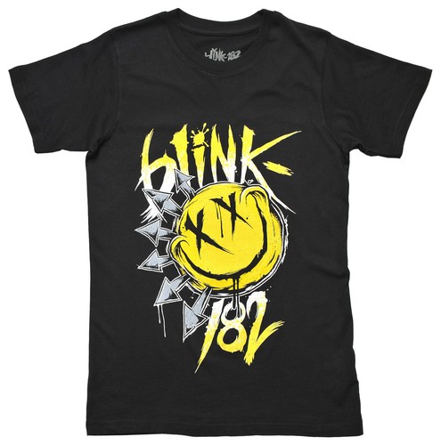 Blink 182 T Shirt Black Big Smile Official Rock Band Logo Merch New S M L XL XXL - Picture 2 of 6