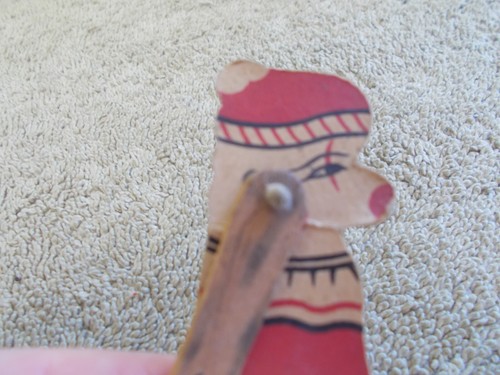 VINTAGE MARIONETTE PUPPE PAPPSPIELZEUG - ~ FÜR TEILE REPARATUR ~ SPIELTEIL UNBEKANNT - Bild 8 von 14