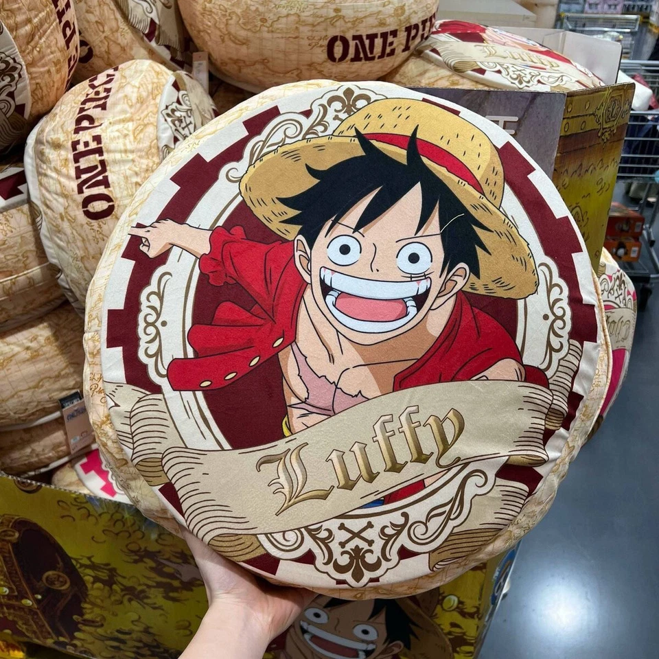 Juguete de peluche Zoro Luffy Chopper anime japonés almohada relleno cojín trasero decoración 50 cm Foto 2 de 4