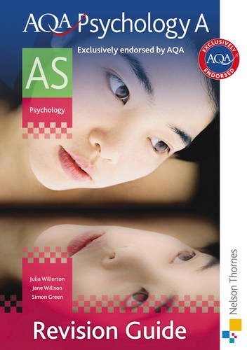AQA Psychology A AS Revision Guide By Julia Willerton, Jane Will