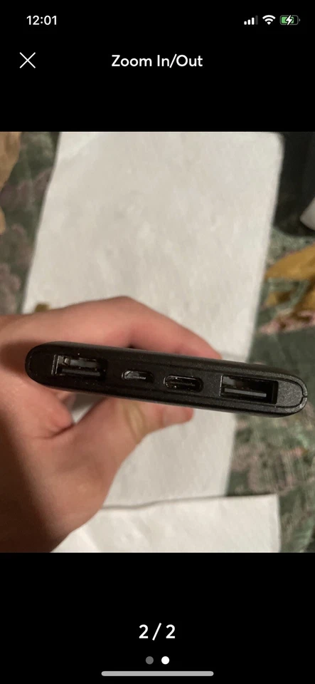 Banco de alimentación de 3 puertos RAVPower PD Pioneer 20000 mAh - negro Foto 2 de 2