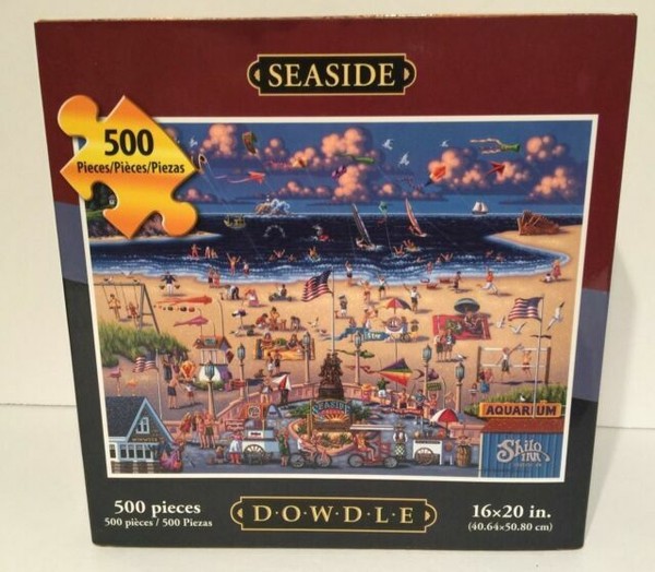 Seaside Dowdle 500 Piece Puzzle Made in USA for sale online eBay