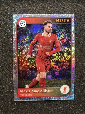 2024 Topps Merlin UEFA Alexis Mac Allister #193 Mini Diamond Liverpool FC