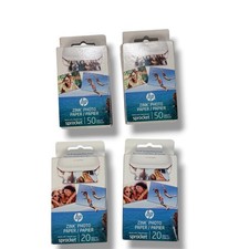 HP Sprocket 2x3" Premium Zink Sticky Back Photo Paper 140 Sheets New