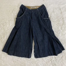 KAPITAL Wide Denim Pants Cropped XS Ladies F/S from Japan