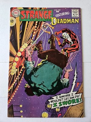 Strange Adventures#209 (DC Comics 1968)*Vf*Please Look At Pics For Condition 