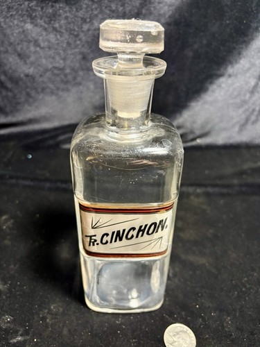 Apothekerflaschenetikett unter Glas - Bild 3 von 7