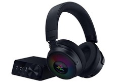 Razer Kraken V4 Pro Wireless Gaming Headset: OLED Control Hub, HD Haptics