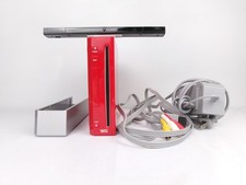 Nintendo Wii Red RVL-001 Console OEM Stand GameCube Compatible Tested Working