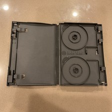 Official Nintendo Gamecube Double Disc Replacement Blank Case Only 2 Dual