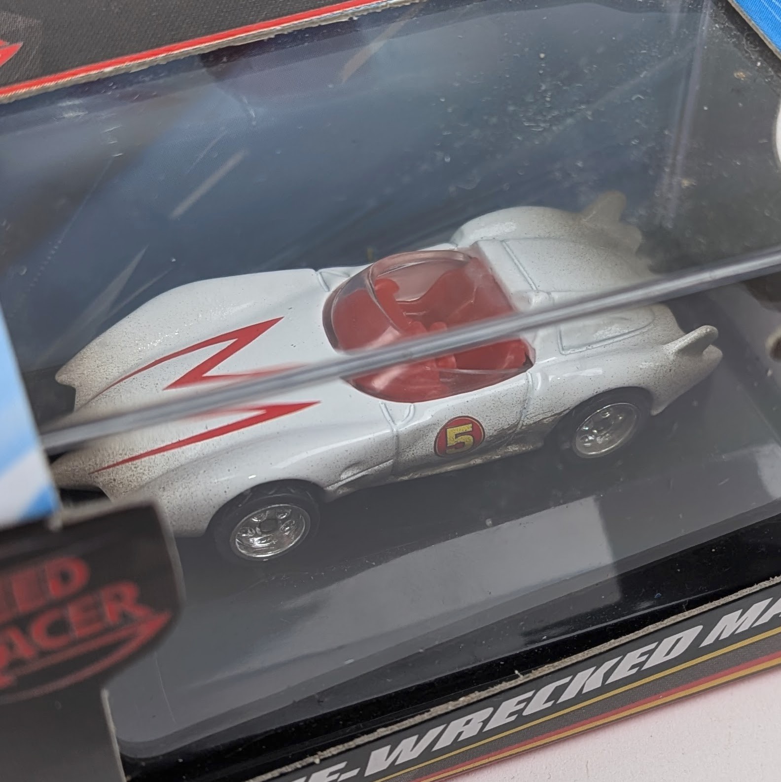 Hot Wheels Speed Racer 1:87 (2008) - Race-Wrecked Mach 5 - New in Box