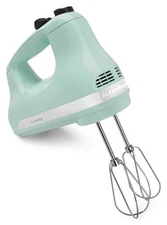 KitchenAid 5-Speed Ultra Power Hand Mixer with 2 Stainless Steel Beaters, KHM512